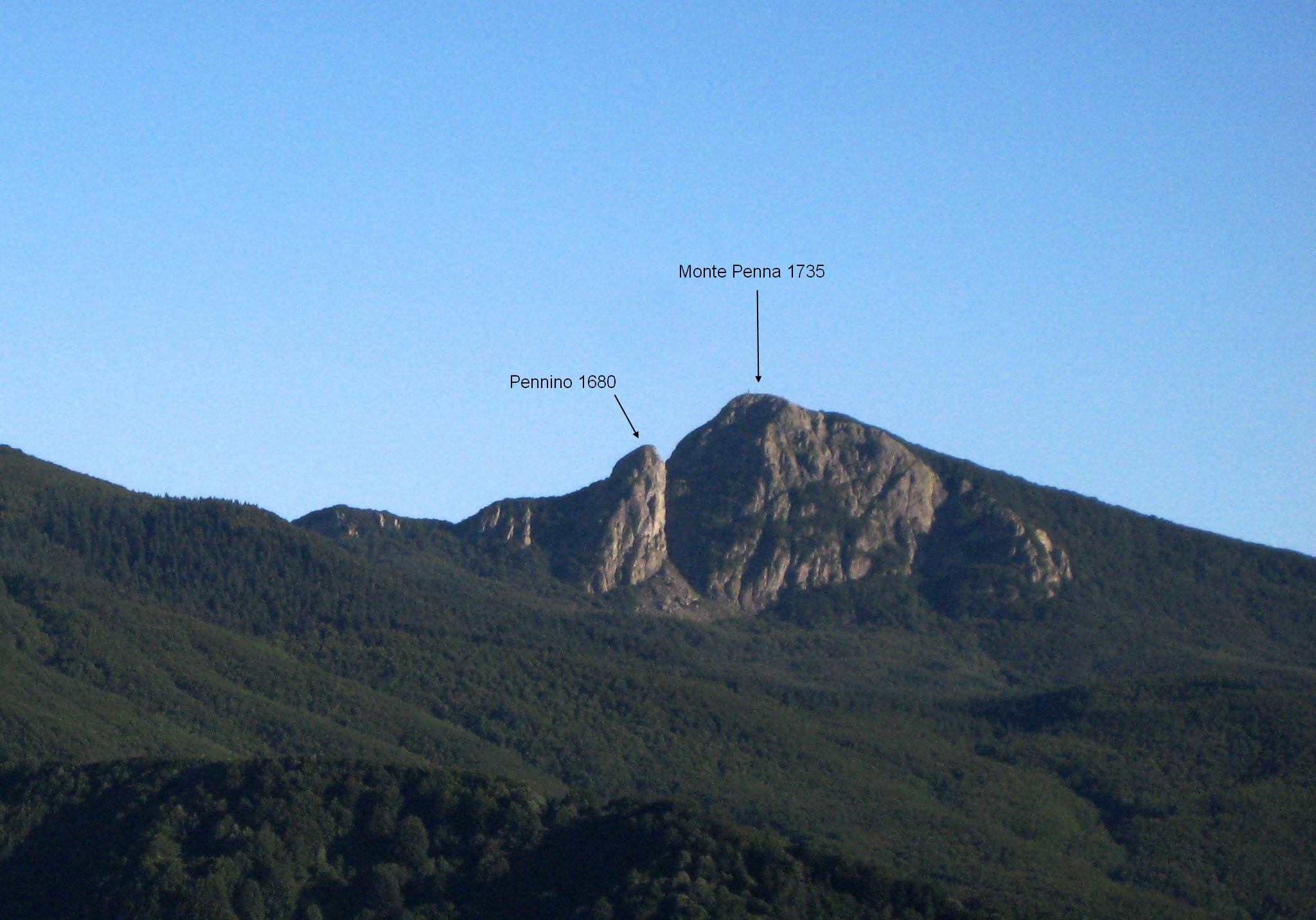 Monte Penna 1735m